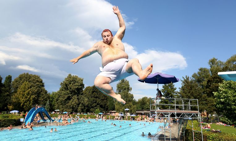 How do you keep him safe and warm in the pool?  Bavaria wants to let agents swim for free