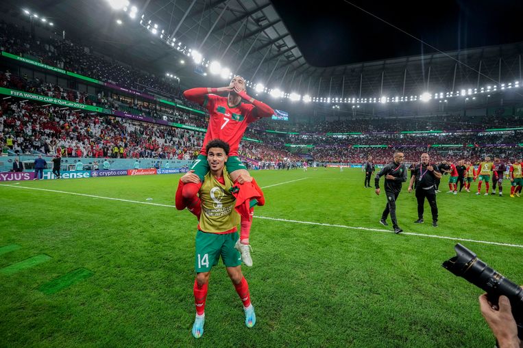 Stunt Marokko tegen Spanje op WK: 'We hebben ons leven gegeven'