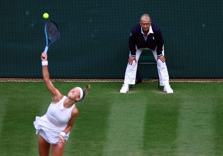 Wimbledon replaces line referees with artificial intelligence.  “I would feel lonely without them.”